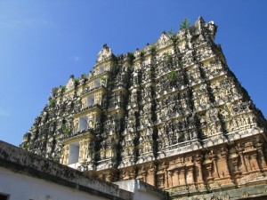 Gopuram in Tiru