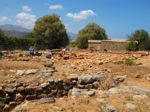 Französische Grabung in Malia