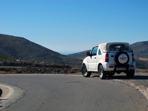 Mit dem Jeep durchs Asteroussiagebirge Mit dem Jeep durchs Asteroussiagebirge